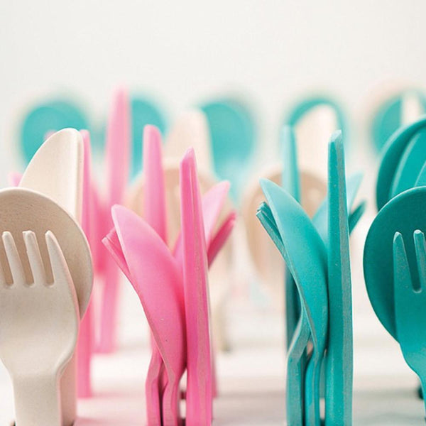 Kids Cutlery Set - Rose