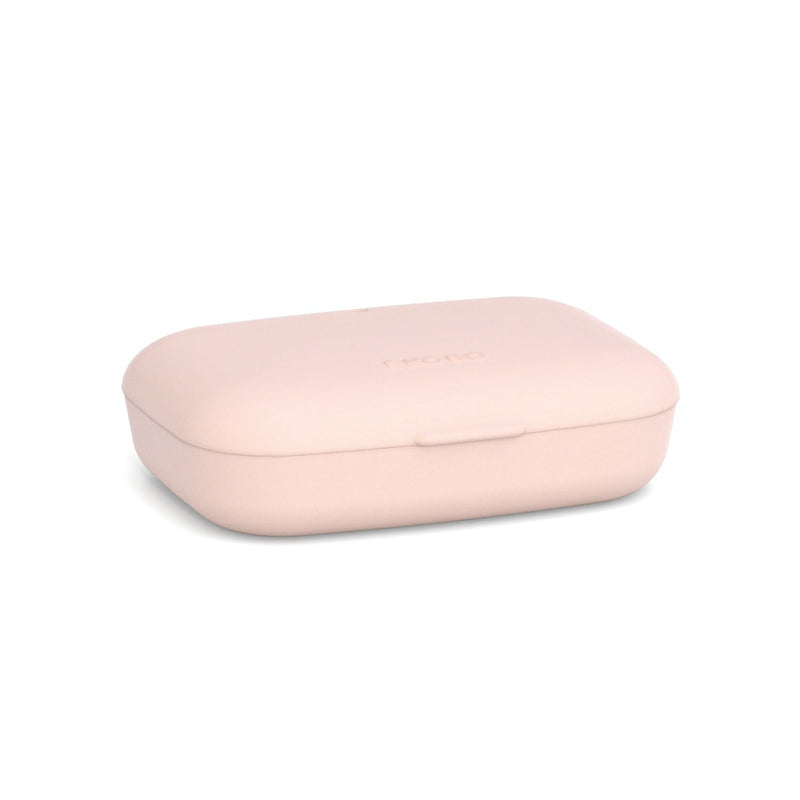 Rectangular Travel Soap Box - Blush