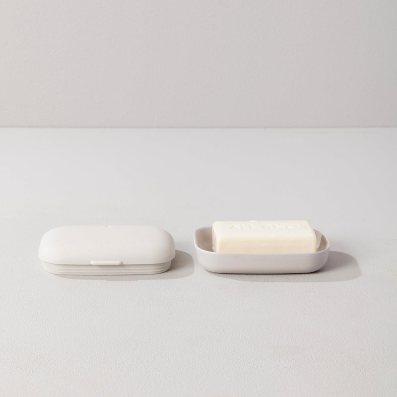 Rectangular Travel Soap Box - Cloud