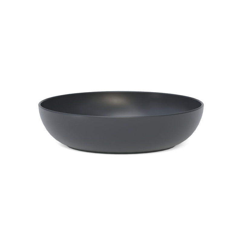 100 oz Round Salad Bowl  - Black