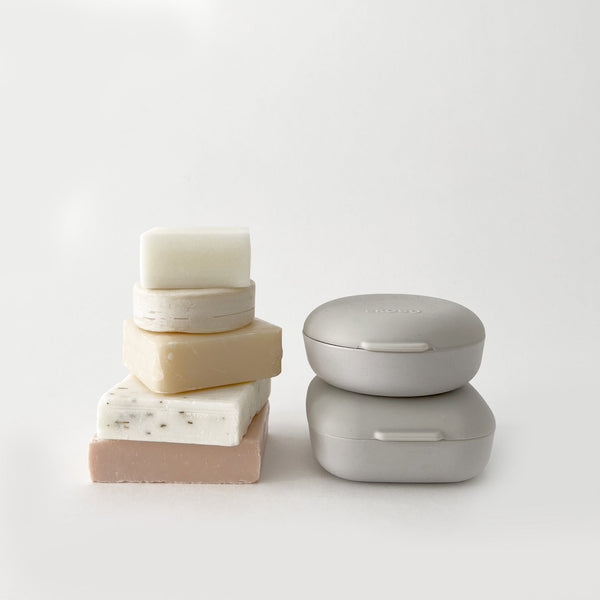 Square Travel Soap Box - Cloud