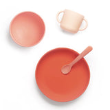 Silicone Baby Meal Set - Coral