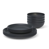 Round Side Plate - Black