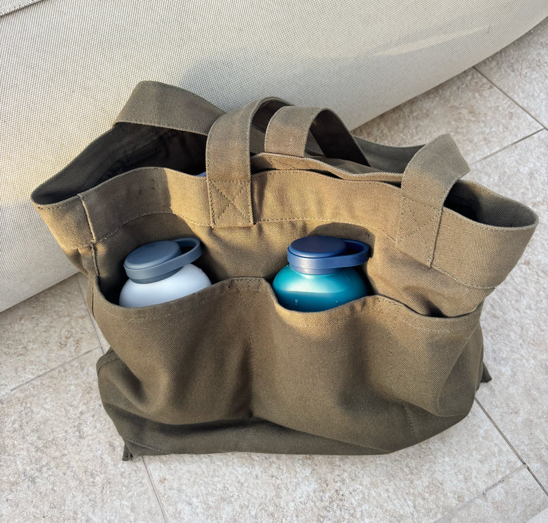 Slim Tritan Water Bottle 350ml Cloud / Storm EKOBO 