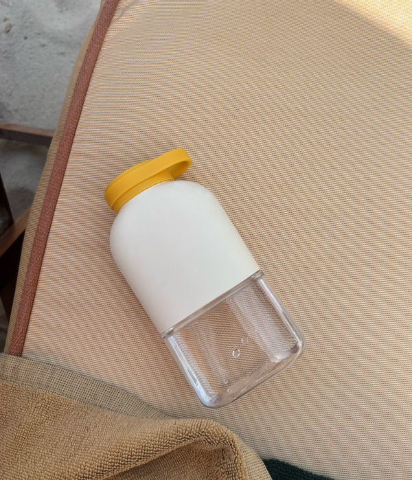 Slim Tritan Water Bottle 350ml Ivory / Mimosa EKOBO 