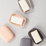 Rectangular Travel Soap Box - Blush