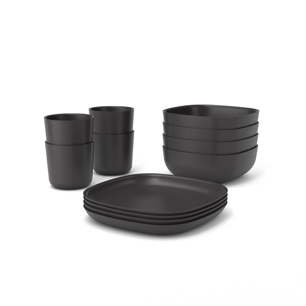 Everyday Basics - 12 Piece Set - Black