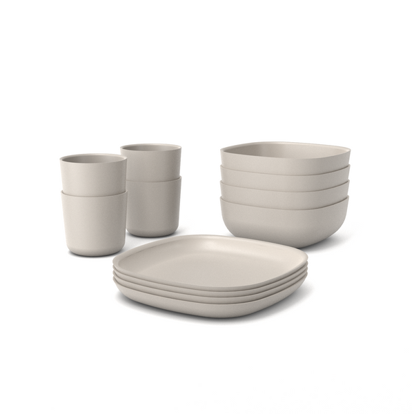 Everyday Basics - 12 Piece Set - Stone