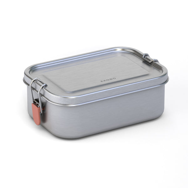 Stainless Steel Lunch Box with heat safe insert – Terracotta