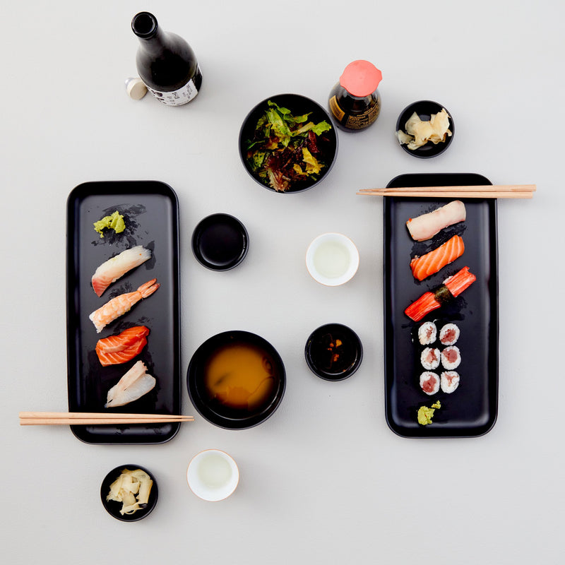 Sushi Set for 2 - Black
